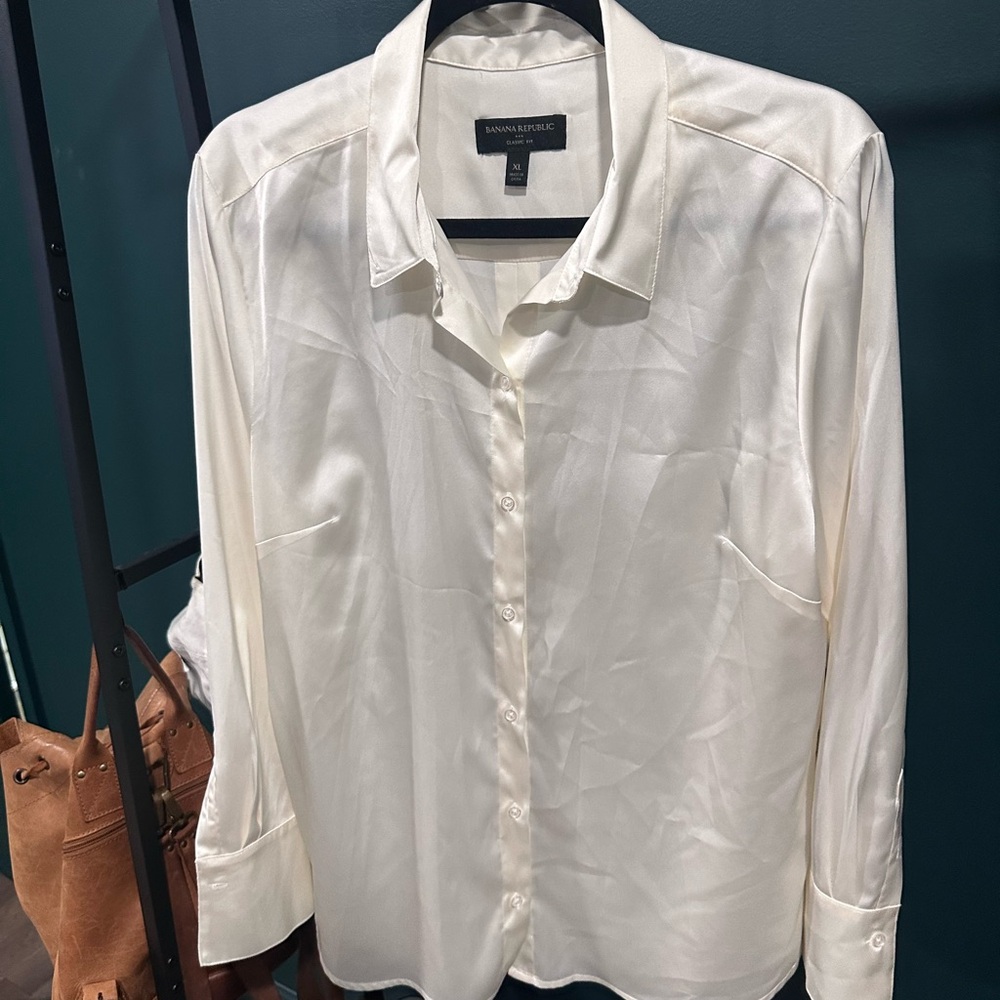 Ivory Button-Up Shirt